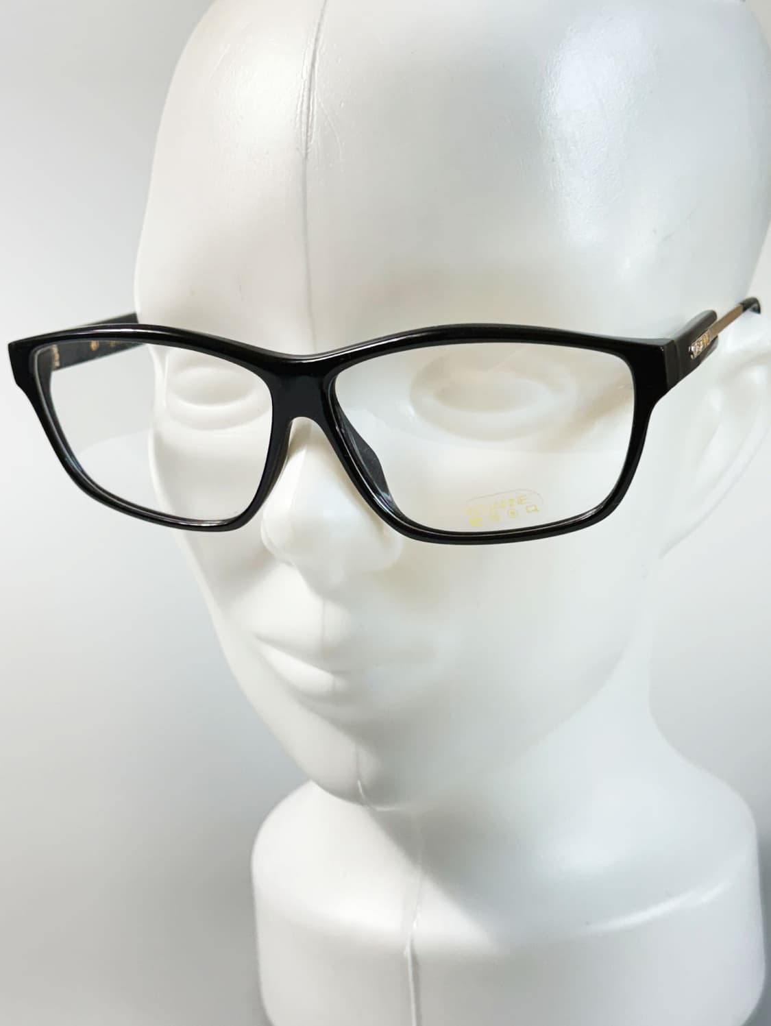 90s ROJANNE 블랙 뿔테 스퀘어 빈티지 안경 상품이미지9