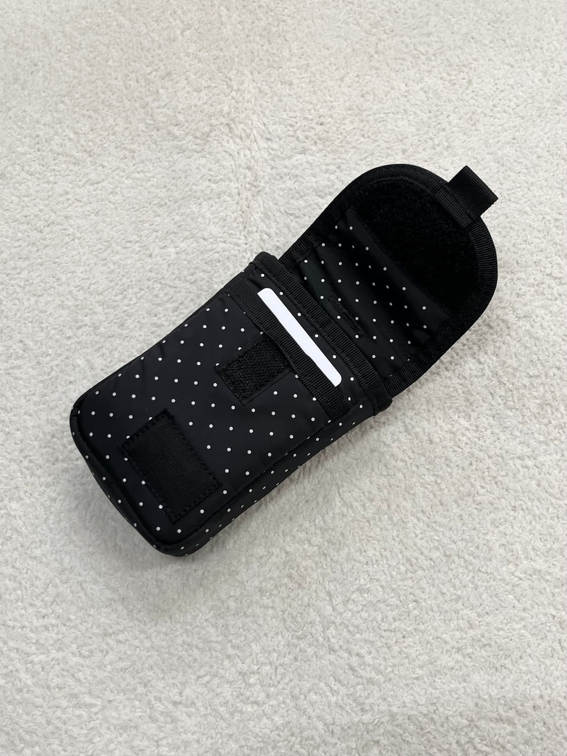 포터 도트 파우치 지갑 블랙 상품이미지4