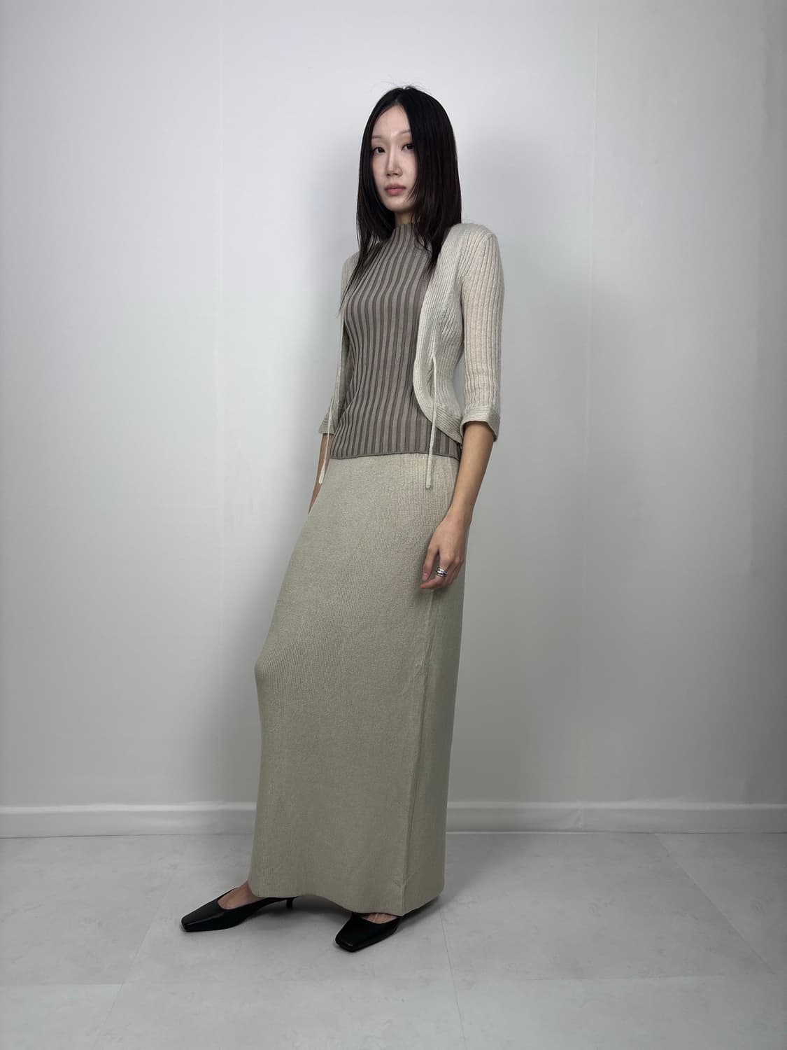 ANGORA FLARED CARDIGAN 상품이미지2