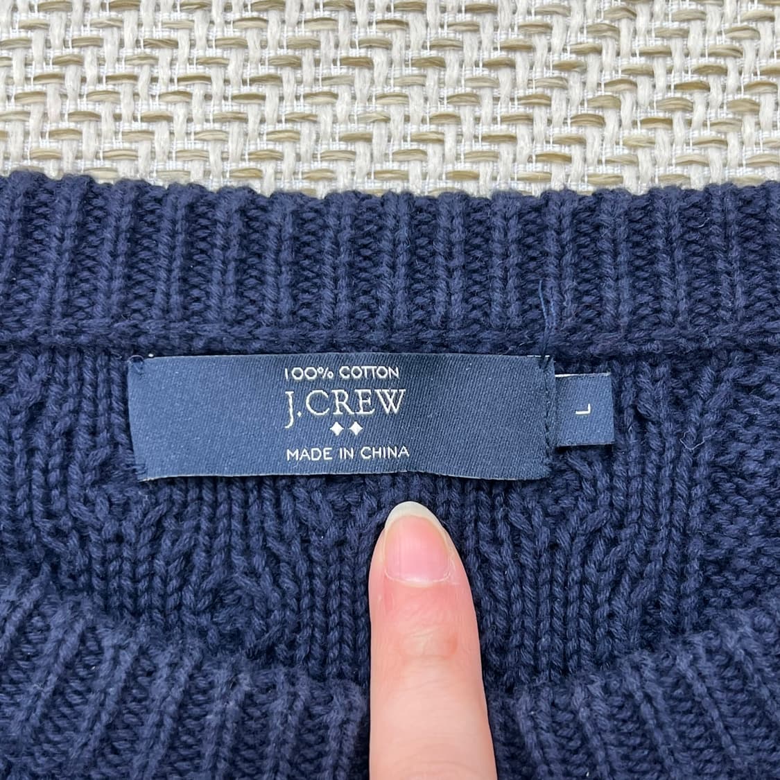 제이크루 꽈배기 니트 r2602 상품이미지5