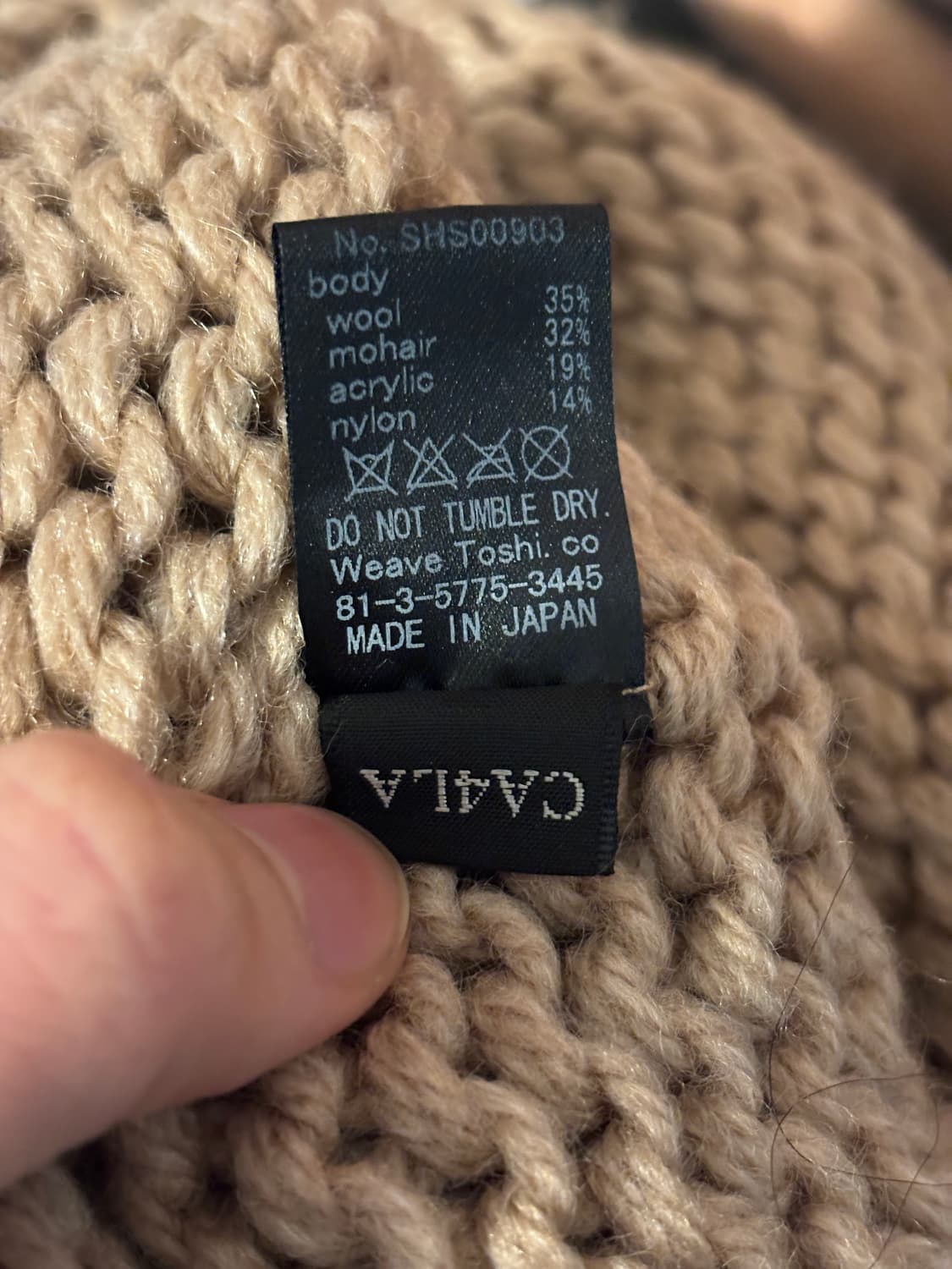 Ca4la 모헤어 비니 상품이미지3