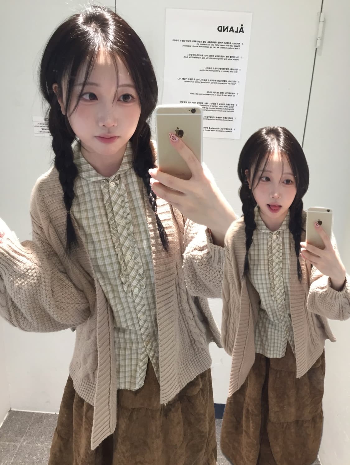 빈티지 시골 소녀 코디세트 상품이미지3