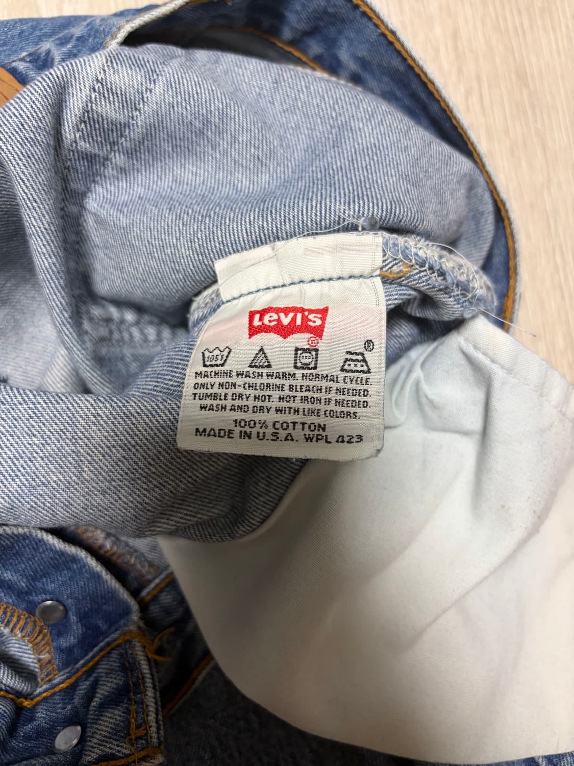90s made in USA Levi’s 501 상품이미지4