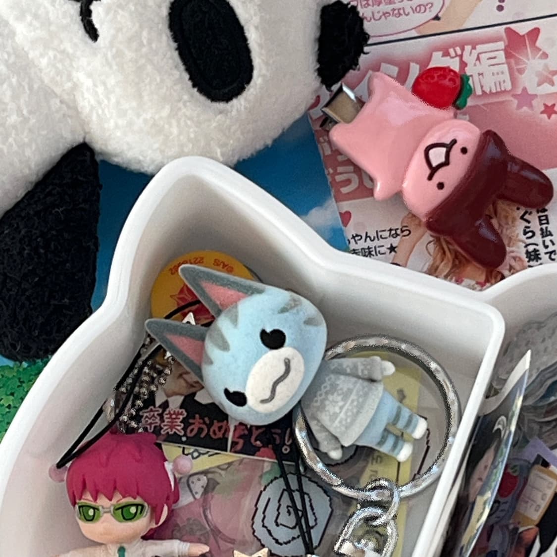 동물의숲 동숲 사이다 피규어 키링 상품이미지1