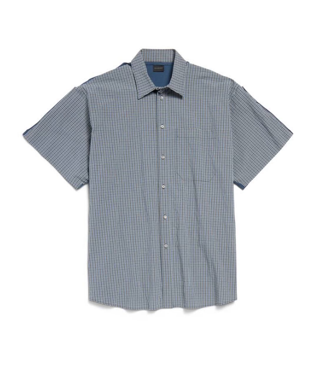 25SUMMER 발렌시아가 하이브리드 셔츠 새상품 1사이즈 상품이미지4