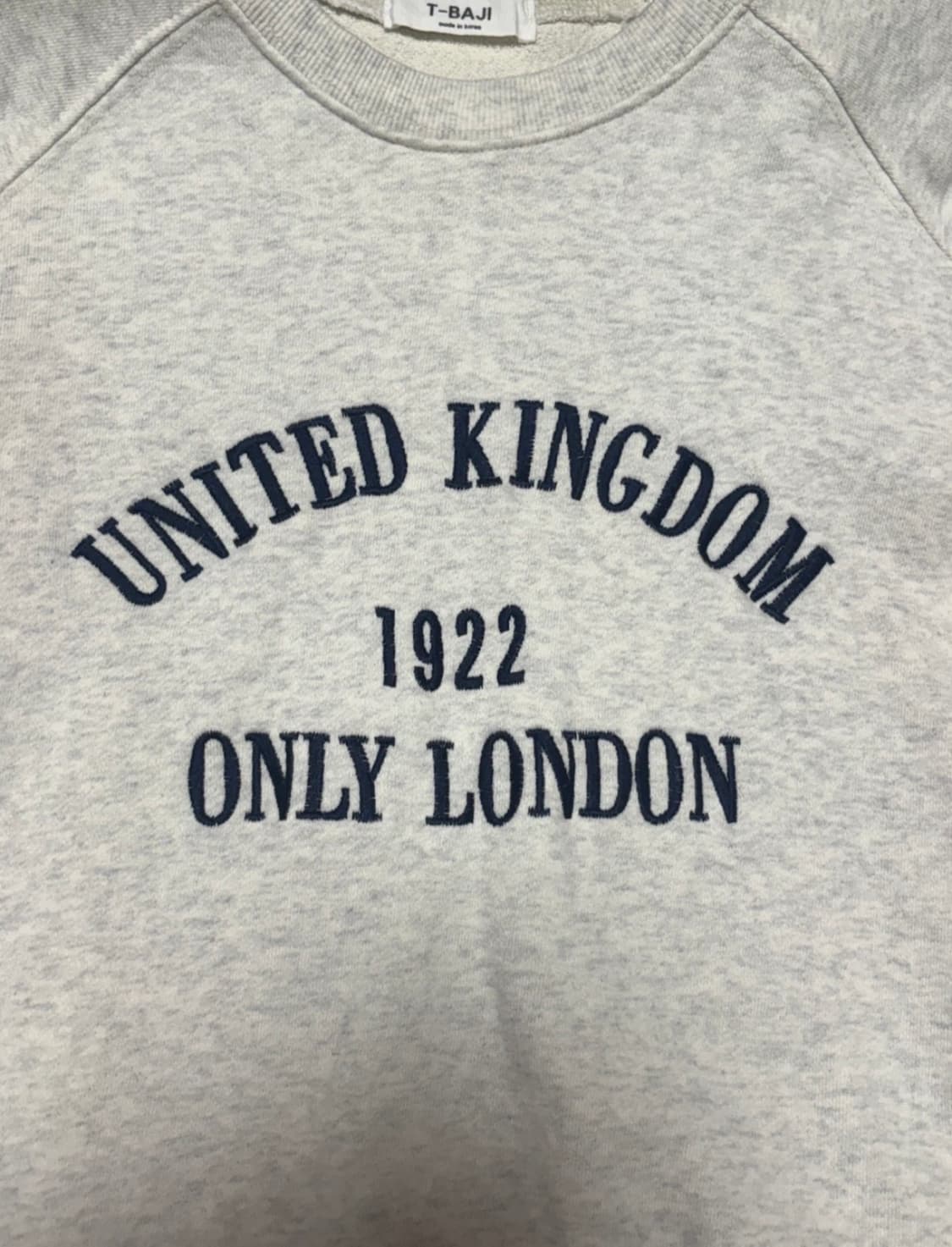 오트 그레이 맨투맨 상품이미지2