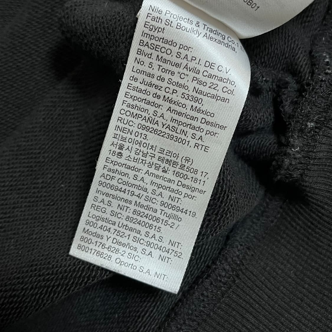 [정품] 캘빈클라인 블랙 빅로고 맨투맨 [ L ] 상품이미지5