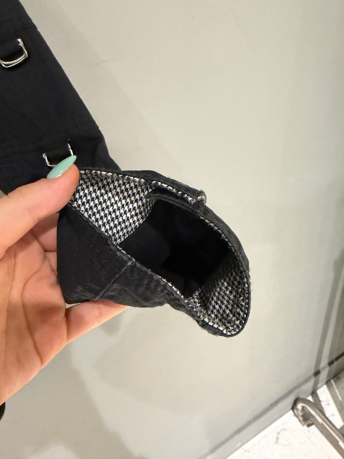 strap detail high-neck 2-way jacket 상품이미지8