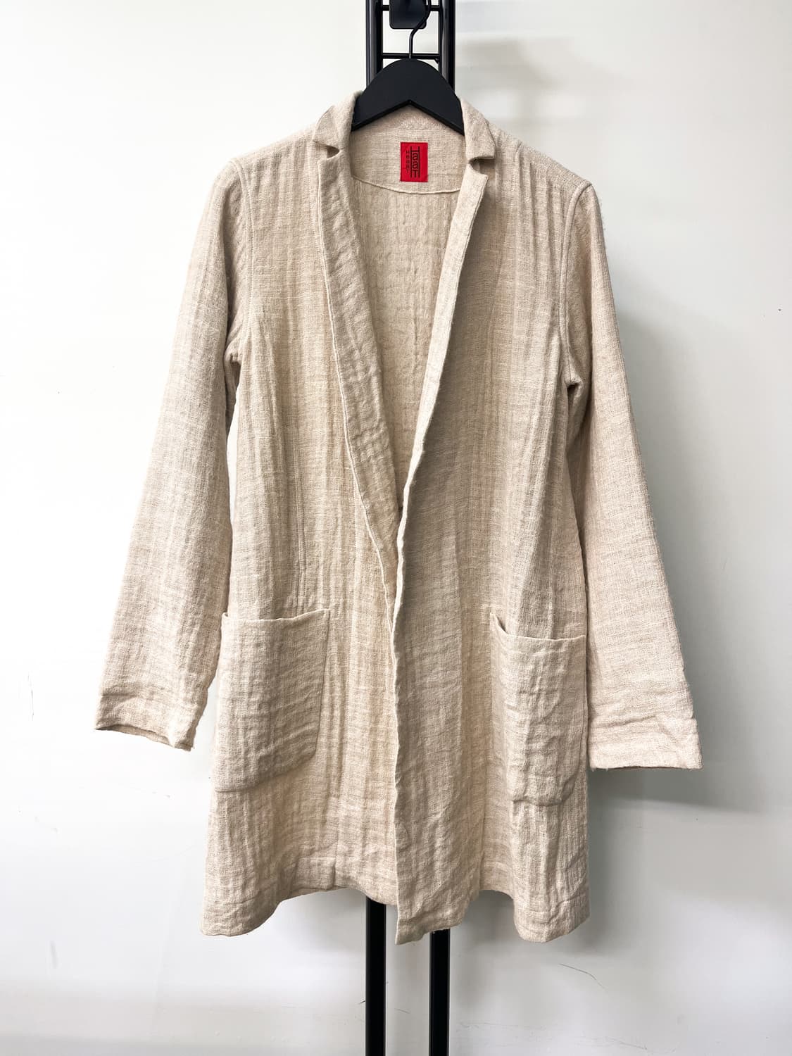이세이 미야케 haat 린넨 블렌디드 롱 자켓 상품이미지1