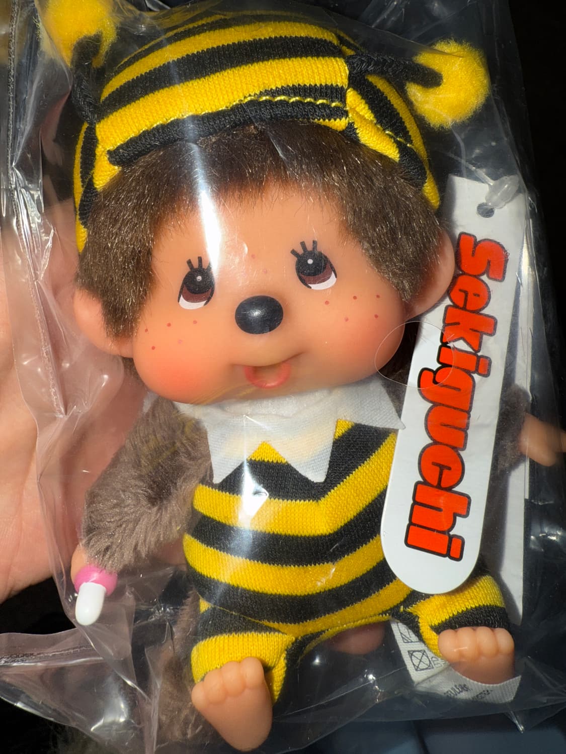 (정품&새상품)몬치치 빅헤드 SS 꿀벌 키 체인 상품이미지1