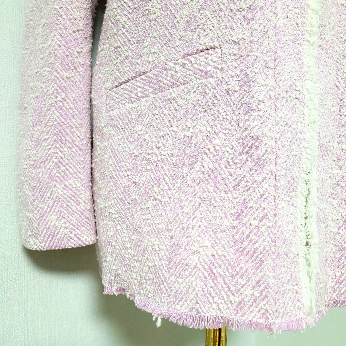 이로 IRO 오픈형 트위드 자켓 가디건 (55/표기36) 상태최상 상품이미지7