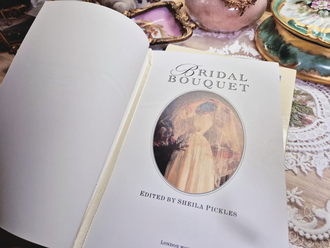 vintage )예쁜 빈티지북 앤틱책 브라이덜부케 웨딩책 상품이미지5