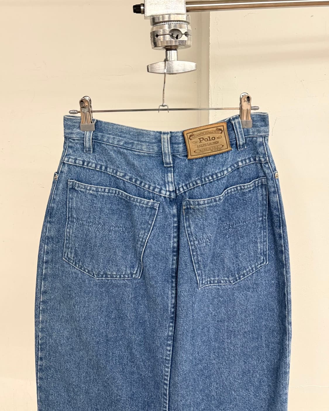 폴로 랄프로렌 데님 미디스커트  상품이미지5