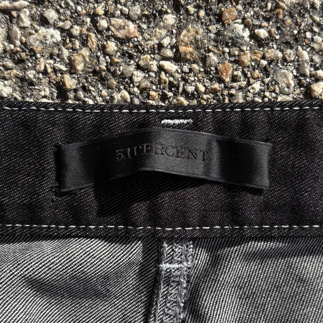 51퍼센트 터널 라이닝 트라우저 데님 팬츠 상품이미지8