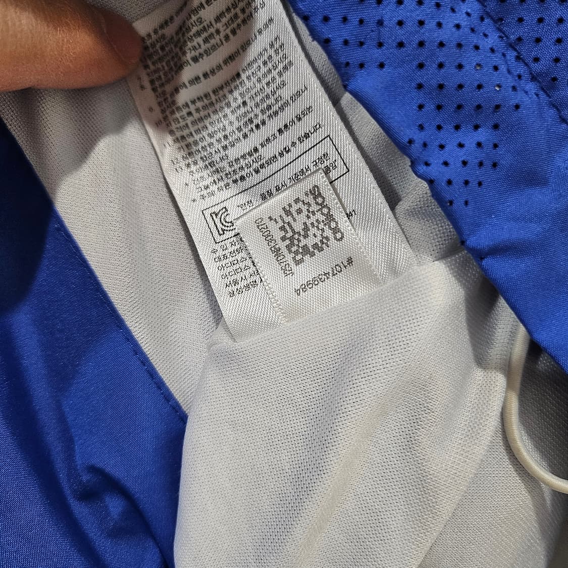 아디다스 첼시 트레이닝 후드 바람막이M 상품이미지9