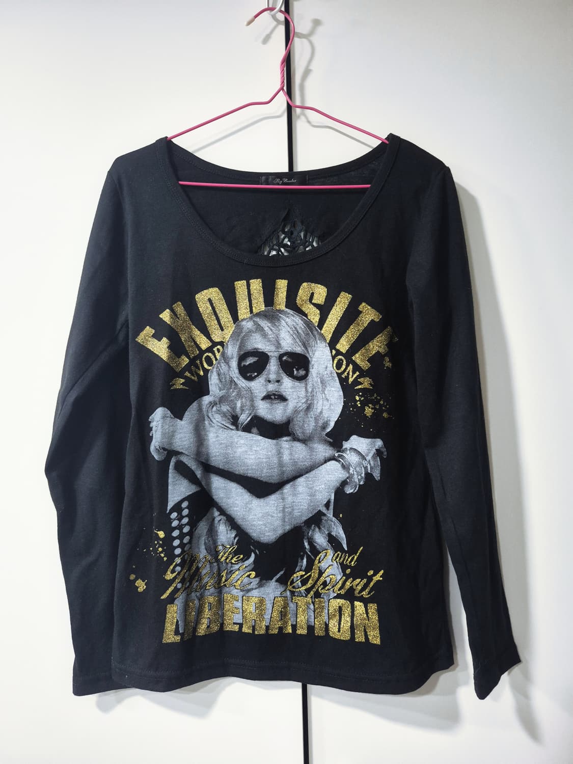  펑크 락 시크 시스루 y2k 빈티지 00s 롱슬리브 상품이미지1