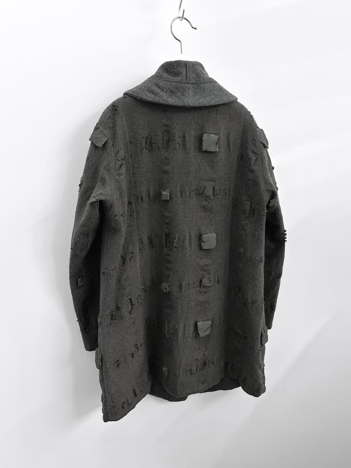 빈티지 이세이 미야케 Haat 울 숄 코트 상품이미지4