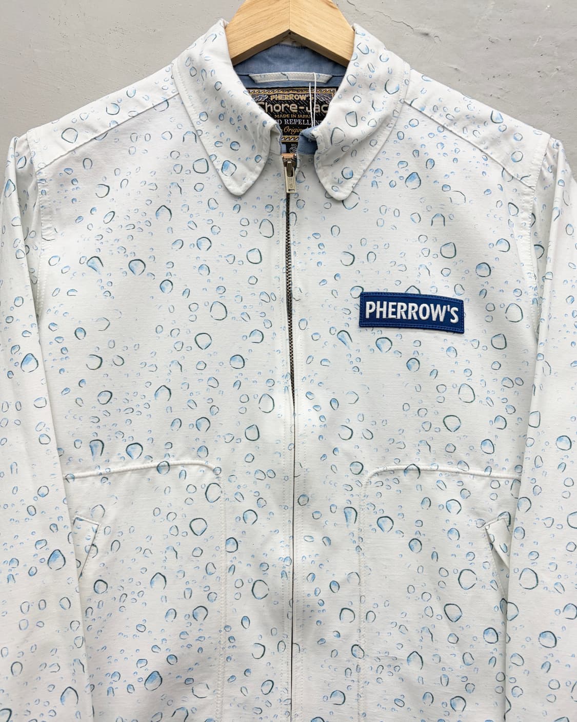 페로우즈 버블 패턴 코튼쉘 워크 자켓 상품이미지2