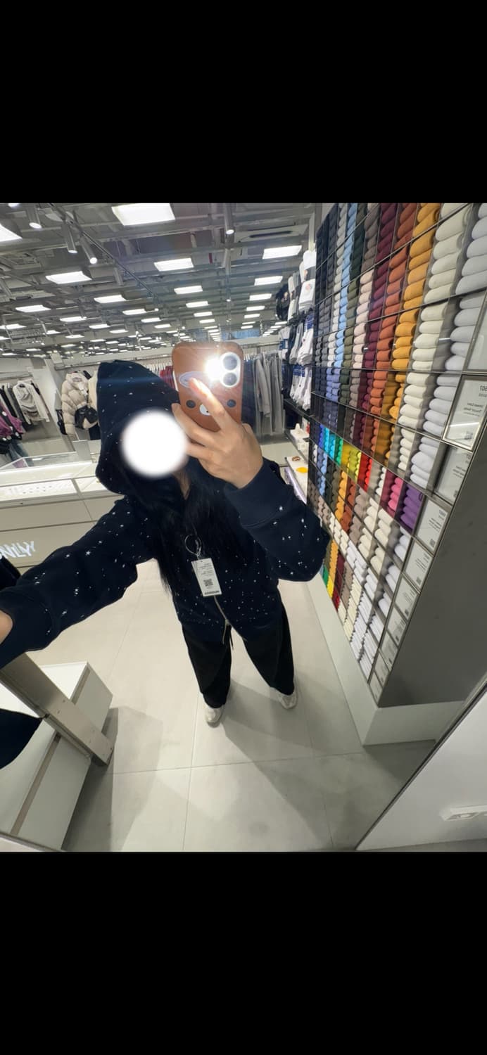 엘엠씨 별 후드집업 네이비 상품이미지5