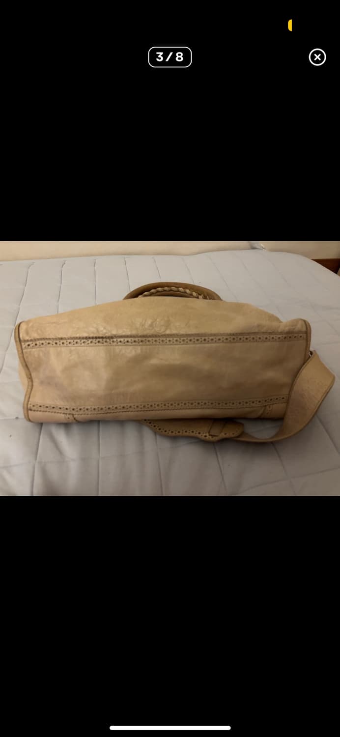 발렌시아가 모터백 시티백 베이지 상품이미지3