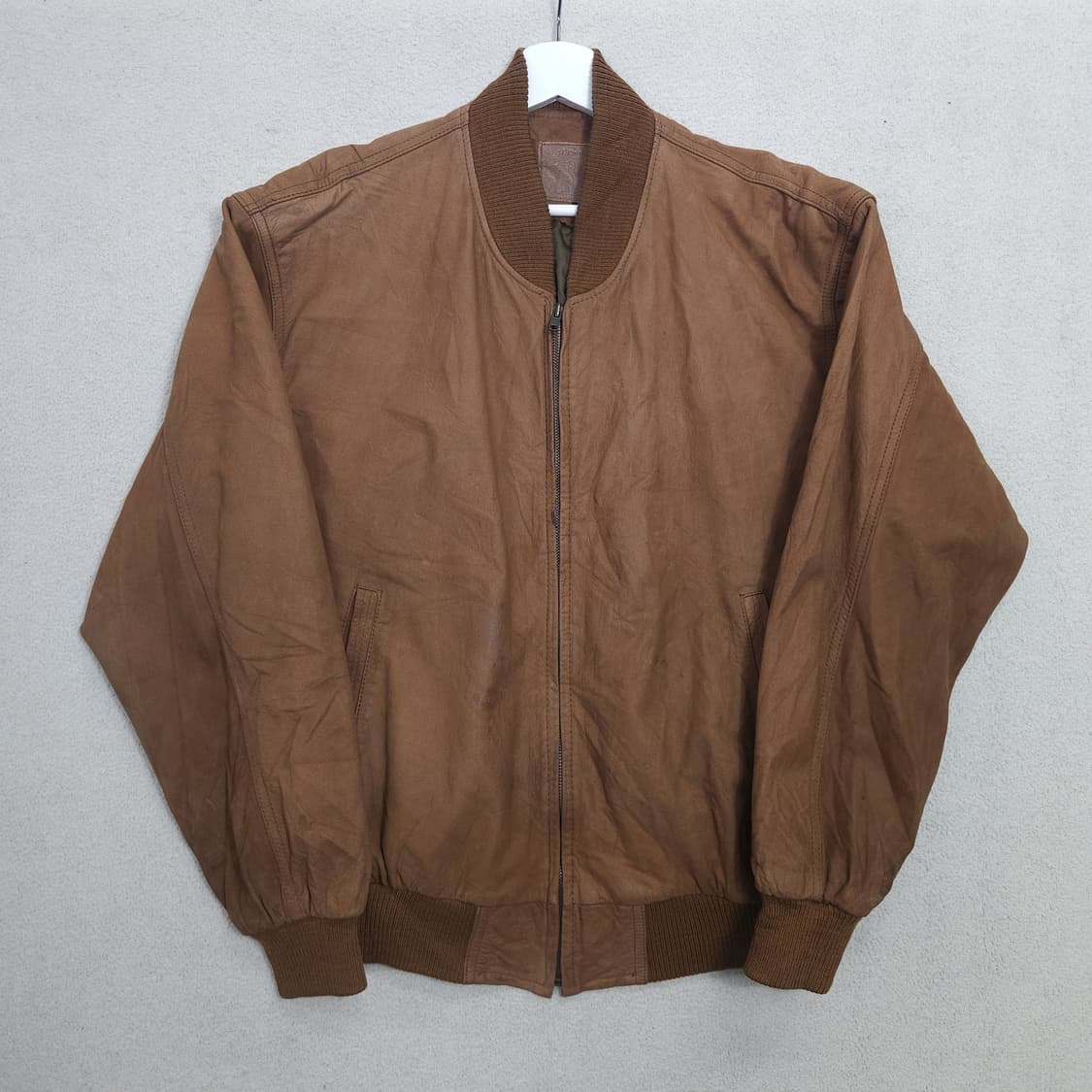 빈티지 양가죽 봄버 자켓 상품이미지3