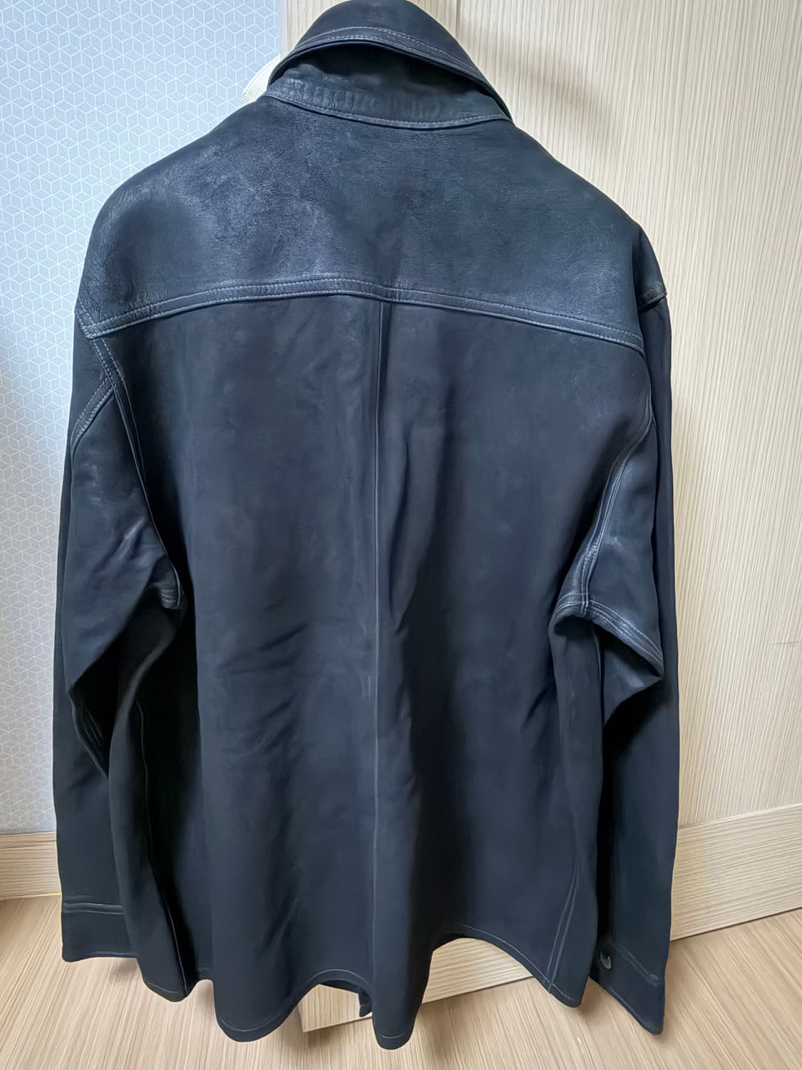 Rrl 러프아웃 스웨이드 워크셔츠 L 상품이미지2