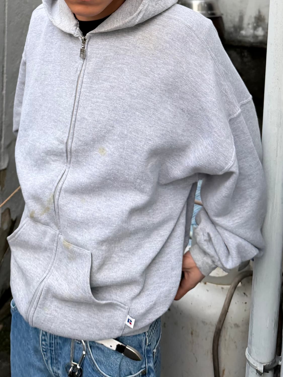 90's 러셀 후드집업 상품이미지2