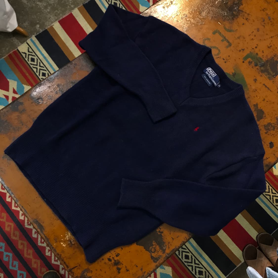 폴로랄프로렌 네이비 울 니트 남성 97 여성 55 66 상품이미지2