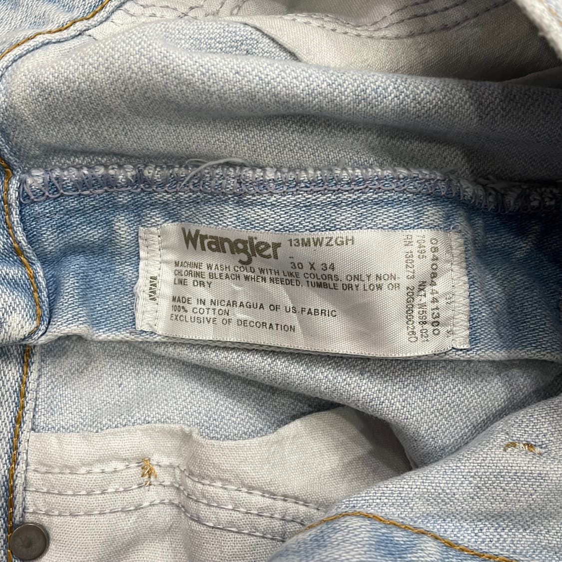 (30) Wrangler 랭글러 데님 쇼츠 반바지 상품이미지9