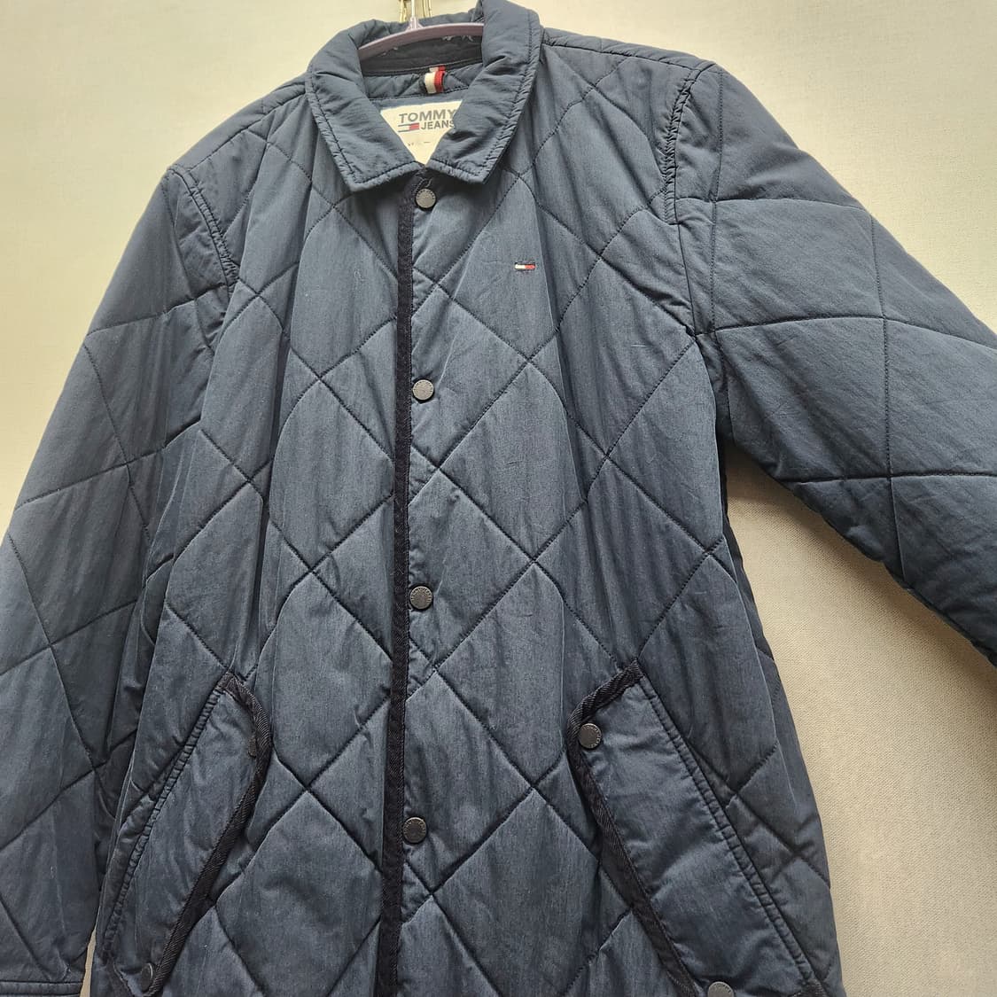 타미진스 안감 퀄팅 자켓 M(M~L) 상품이미지3