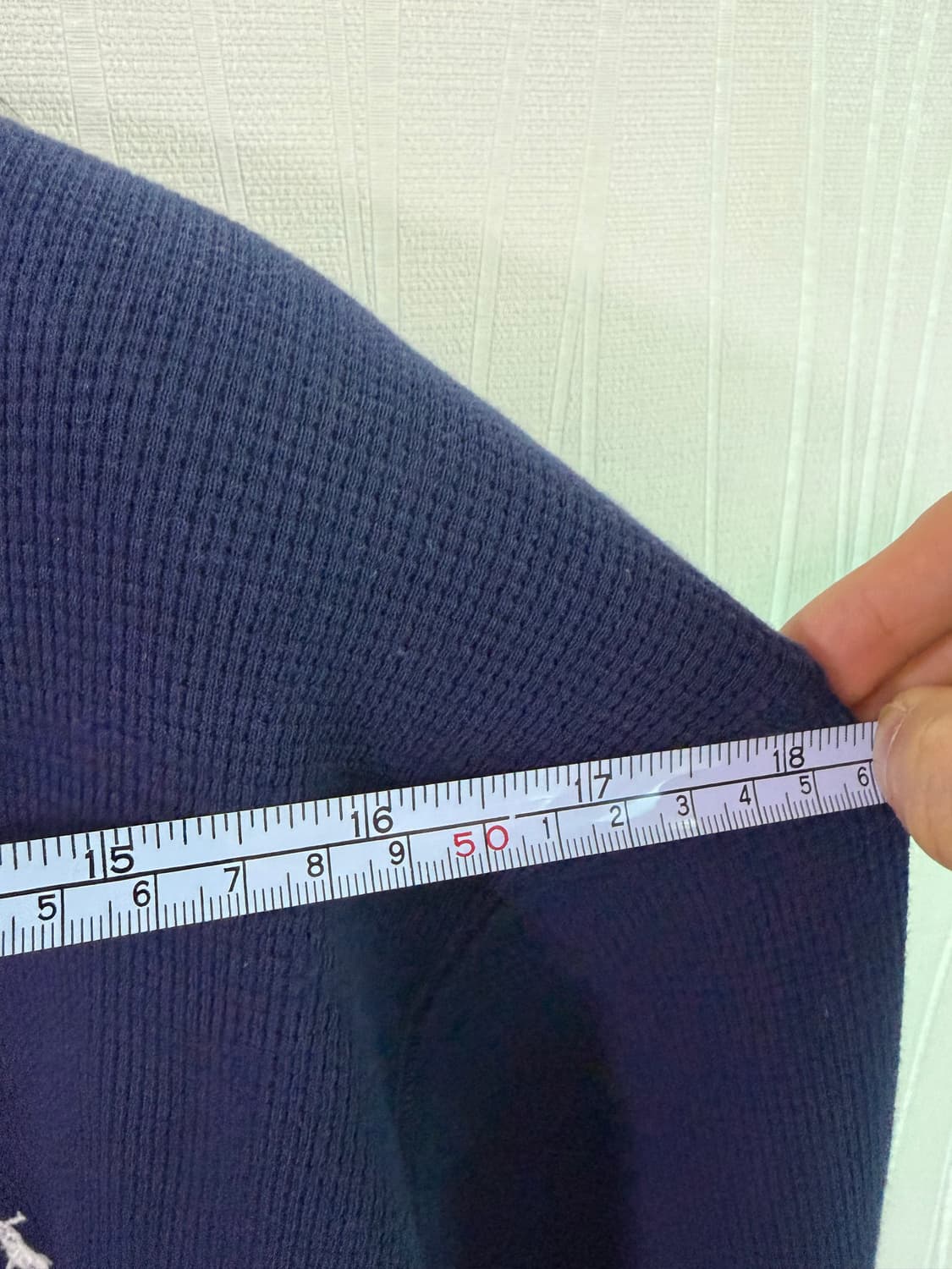 폴로 랄프로렌 와플 롱슬리브 네이비 상품이미지6