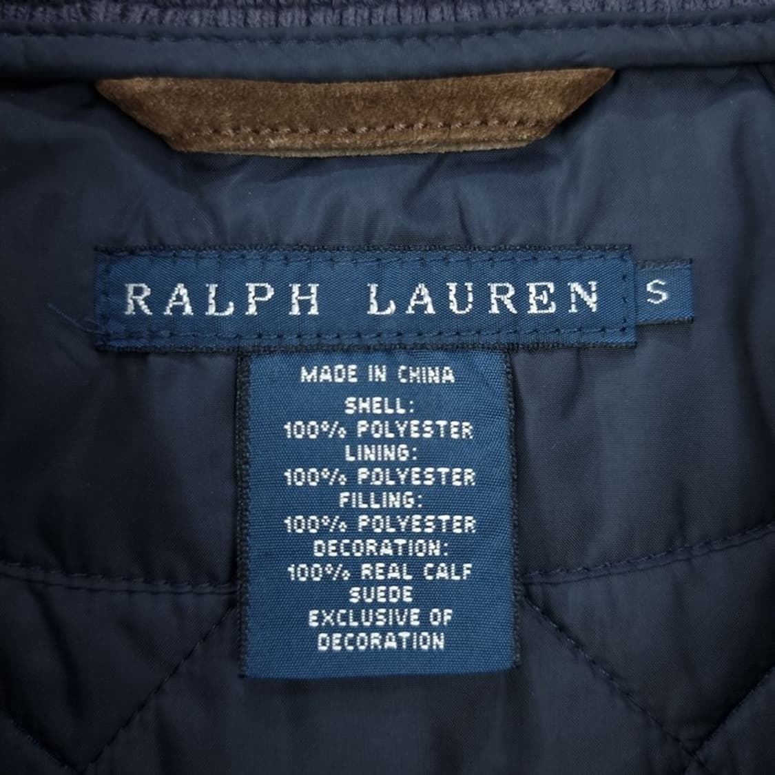 폴로 랄프로렌 로고 자수 퀄팅 누빔 조끼 네이비 M16409 상품이미지8
