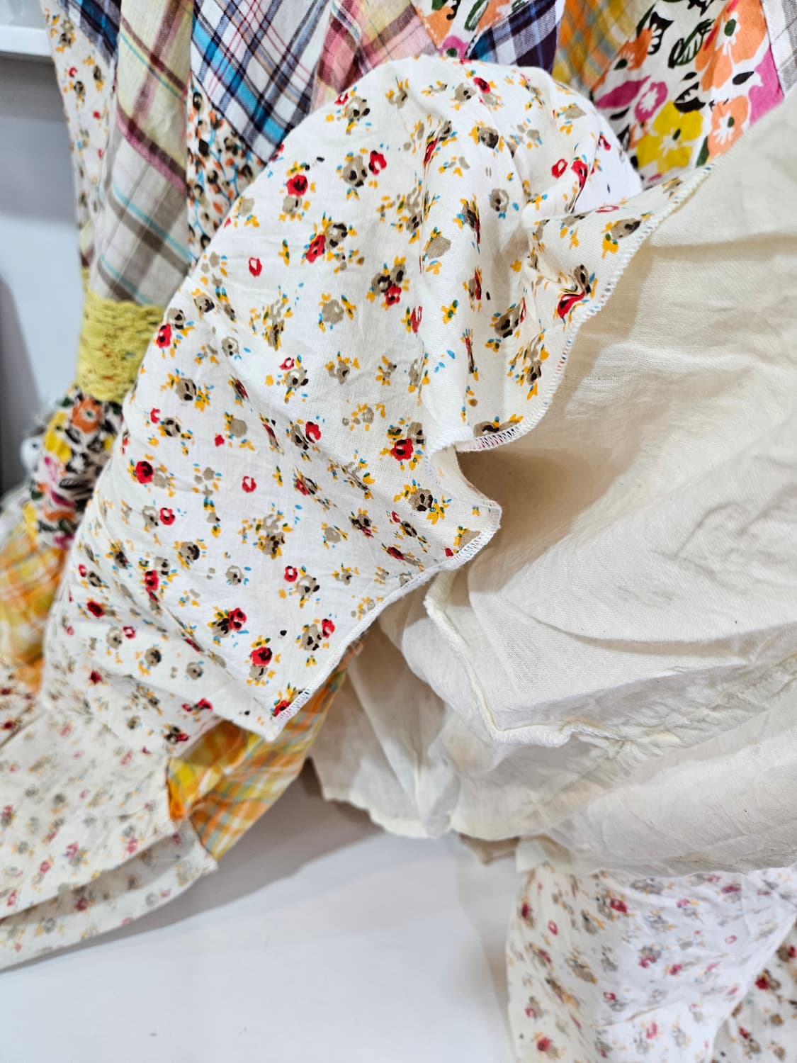 패치워크 원피스 상품이미지7