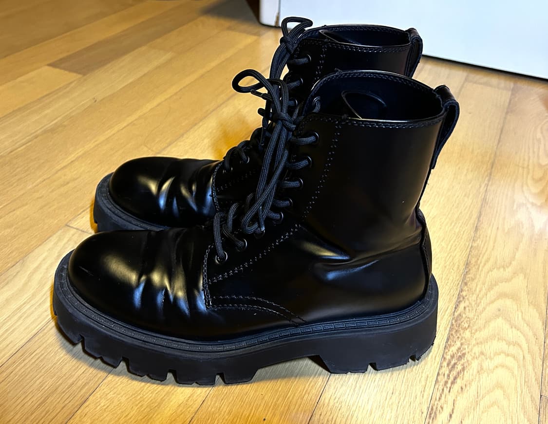 ZARA 블랙 워커 41(265) 상품이미지2