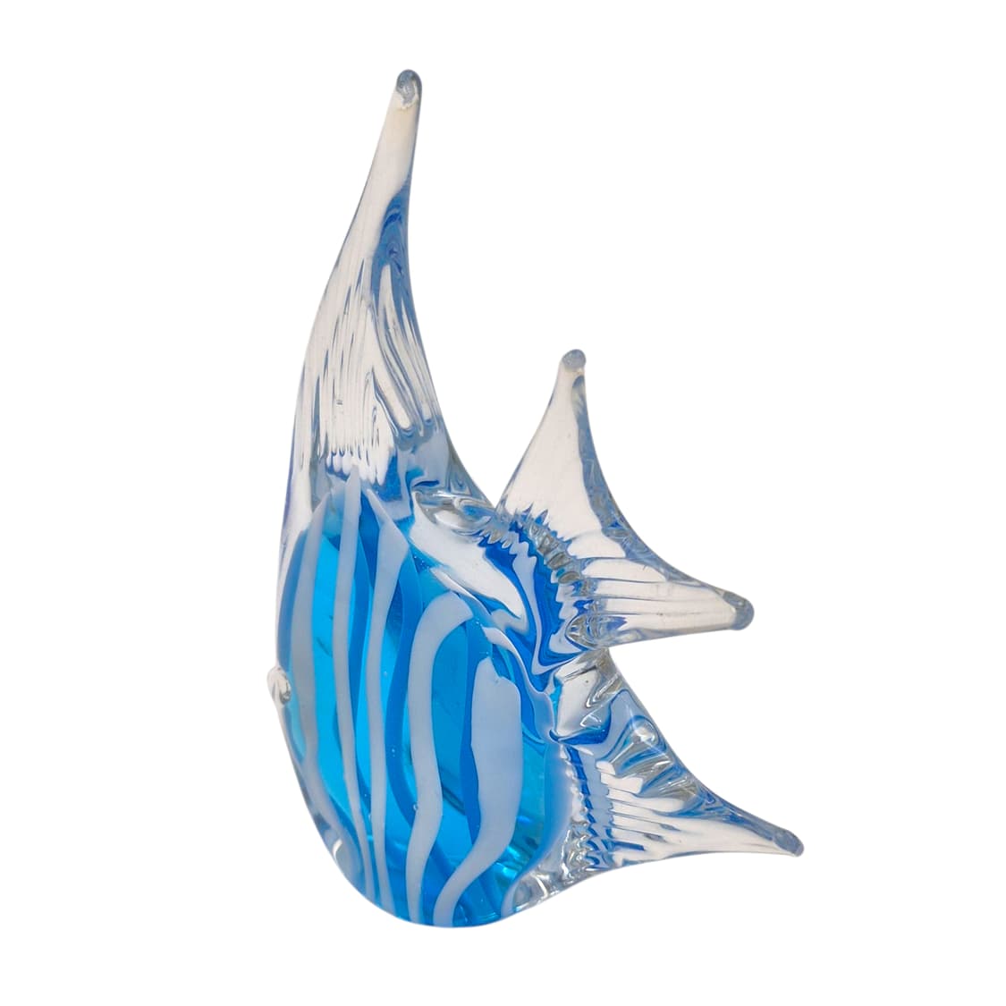 80s 오타루 아트글라스 엔젤피쉬 오브제 상품이미지3