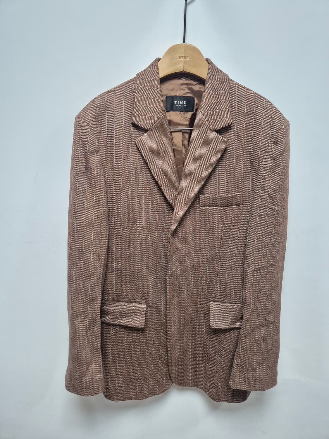 한섬 타임 노버튼 블레이져 자켓 상품이미지1