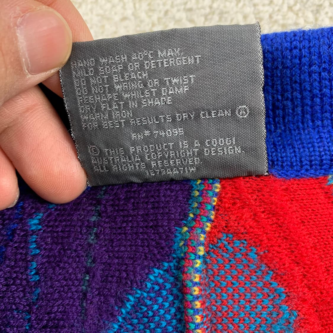 쿠지 핸드메이드 케이블 니트 셔츠형 가디건 상품이미지6