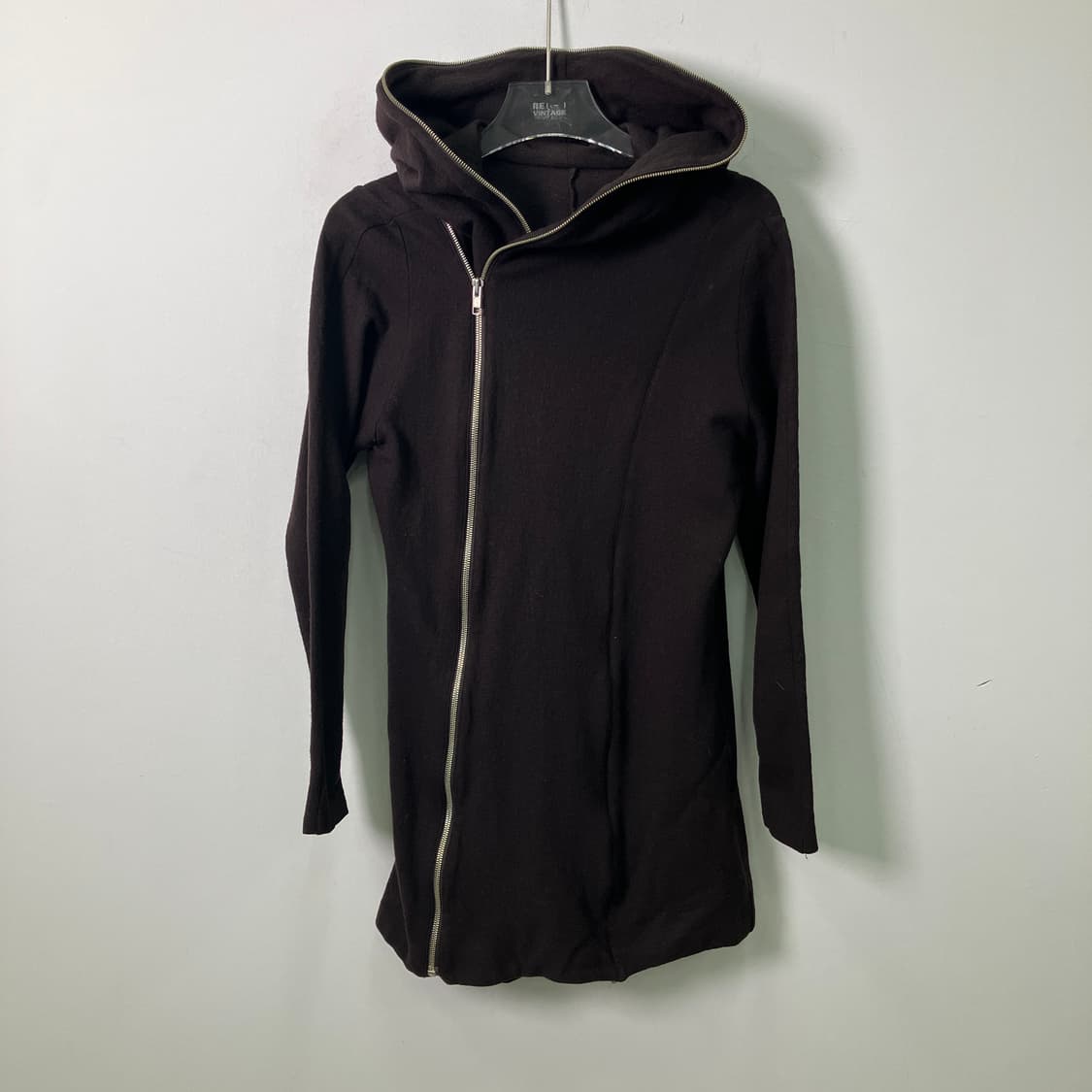 이세이미야케 스포츠 투웨이 사선 지퍼 롱 후드집업  상품이미지2