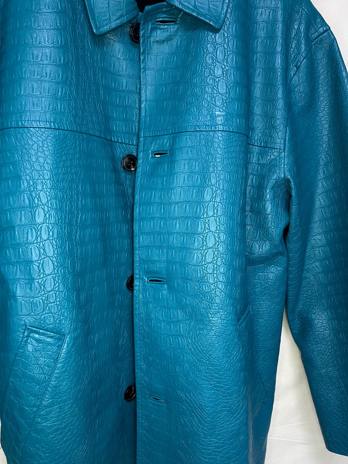 슈프림 22SS Faux croc 페이크 레더 카코트  상품이미지3