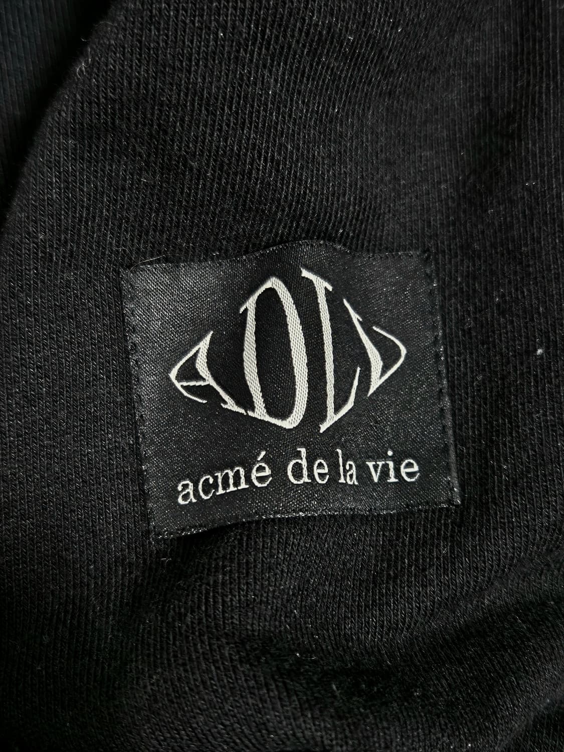 아크메드라비 ADLV 블랙 후드티 2 사이즈 상품이미지3