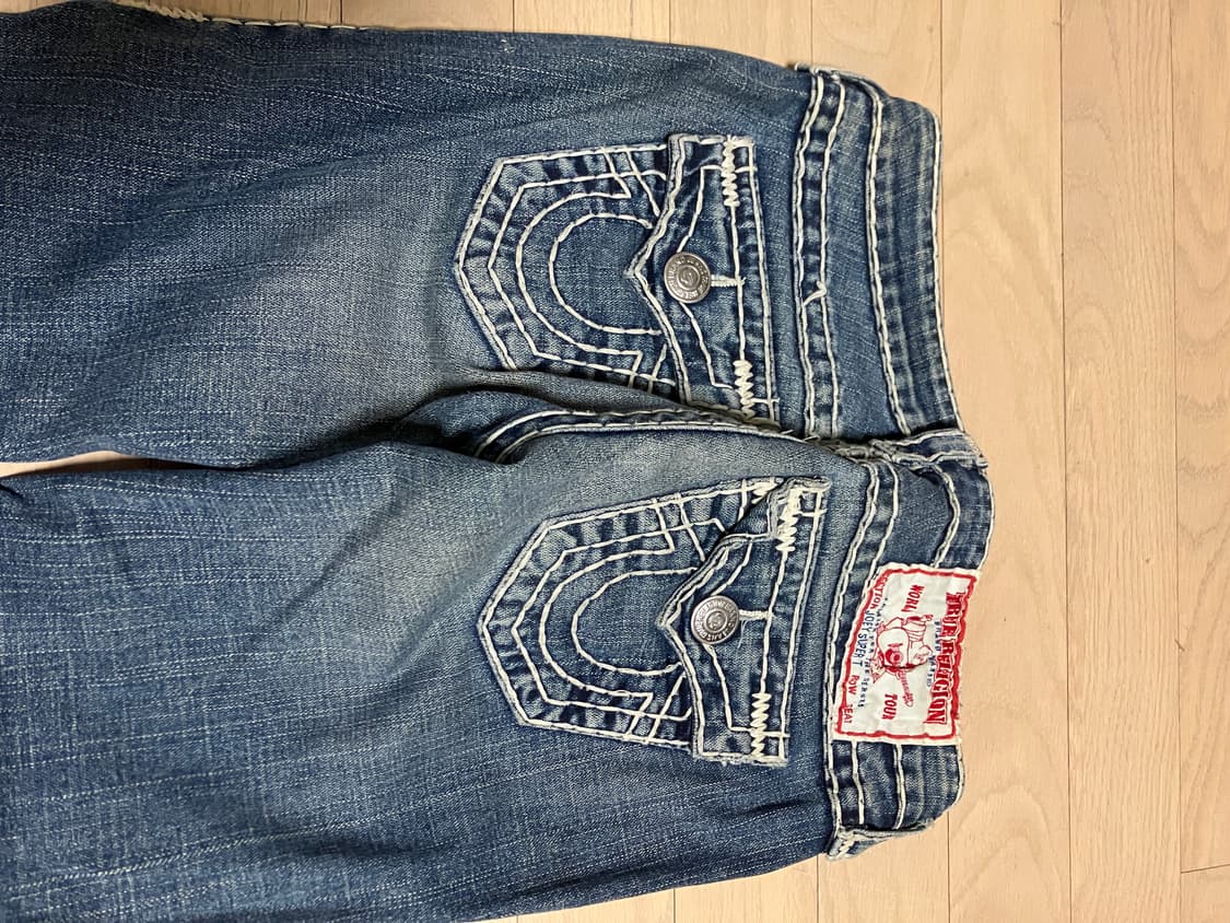 트루릴리전 JOEY SUPER T 부츠컷 데님진 여성 26 인치 상품이미지5