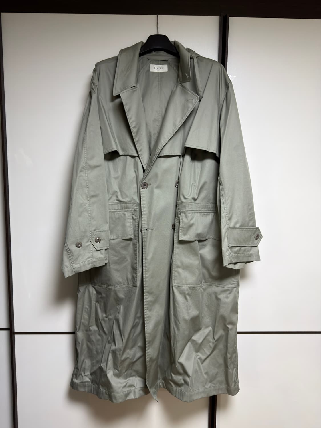 [54] 르메르 테크니컬 트렌치코트 그레이 상품이미지2