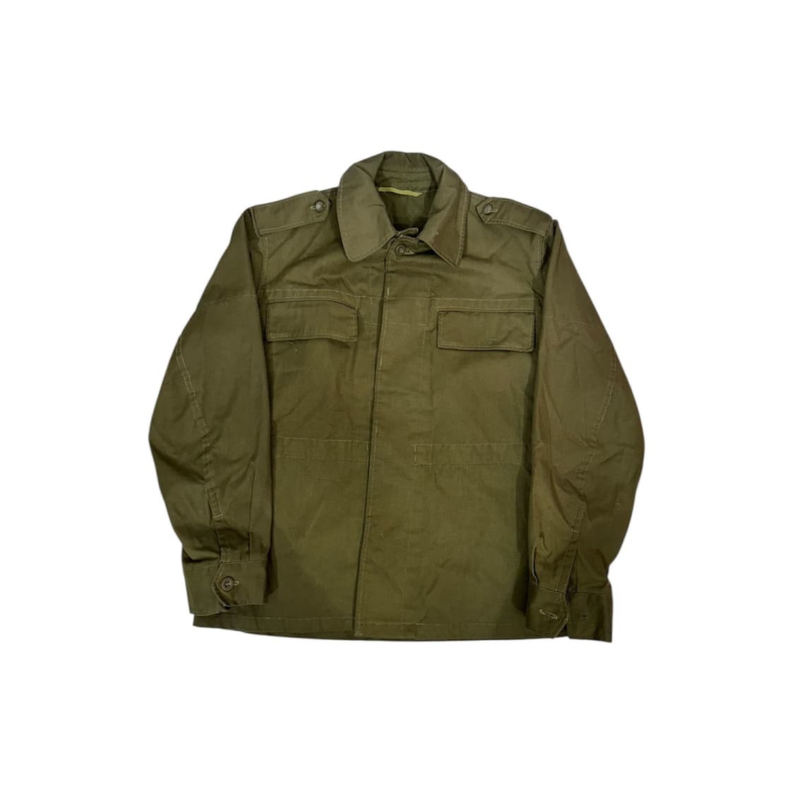 일본 빈티지 군복 복각 카키 셔츠 자켓  상품이미지4