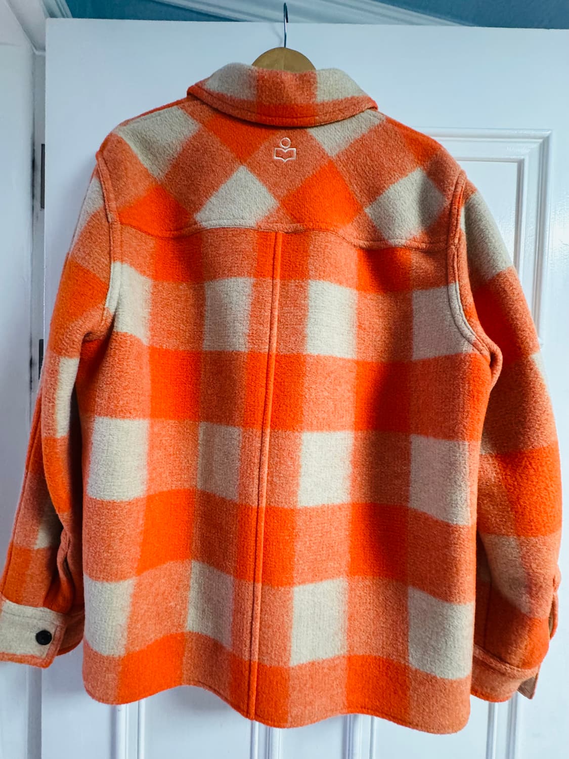 23ss 이자벨 마랑 셔츠 자켓 오렌지 색상 L 상품이미지2