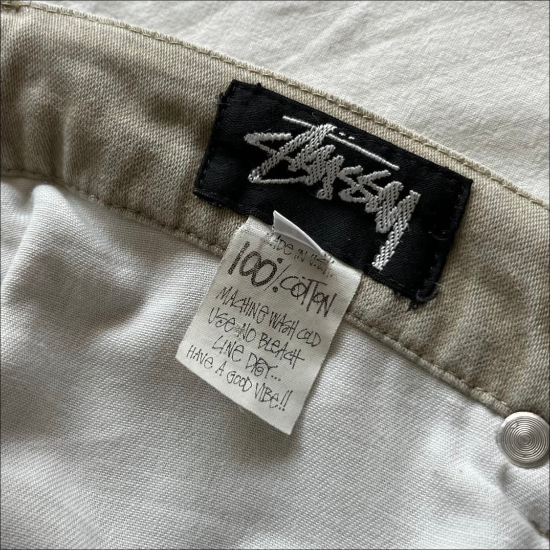 80s 올드 스투시 USA MADE 쇼츠 상품이미지5