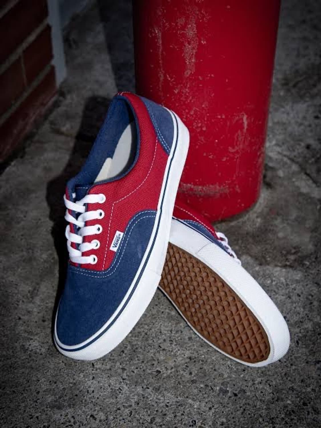 (280) 반스 스케이트 에라 블루 레드 상품이미지5