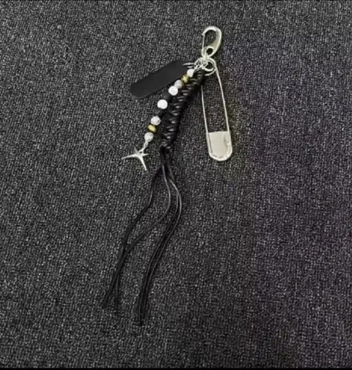 Metal Pin & Stone Beads Key chain 상품이미지3