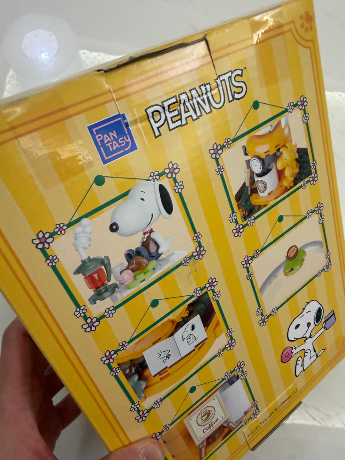 피너츠 스누피 커피 타임 블록 세트 상품이미지3