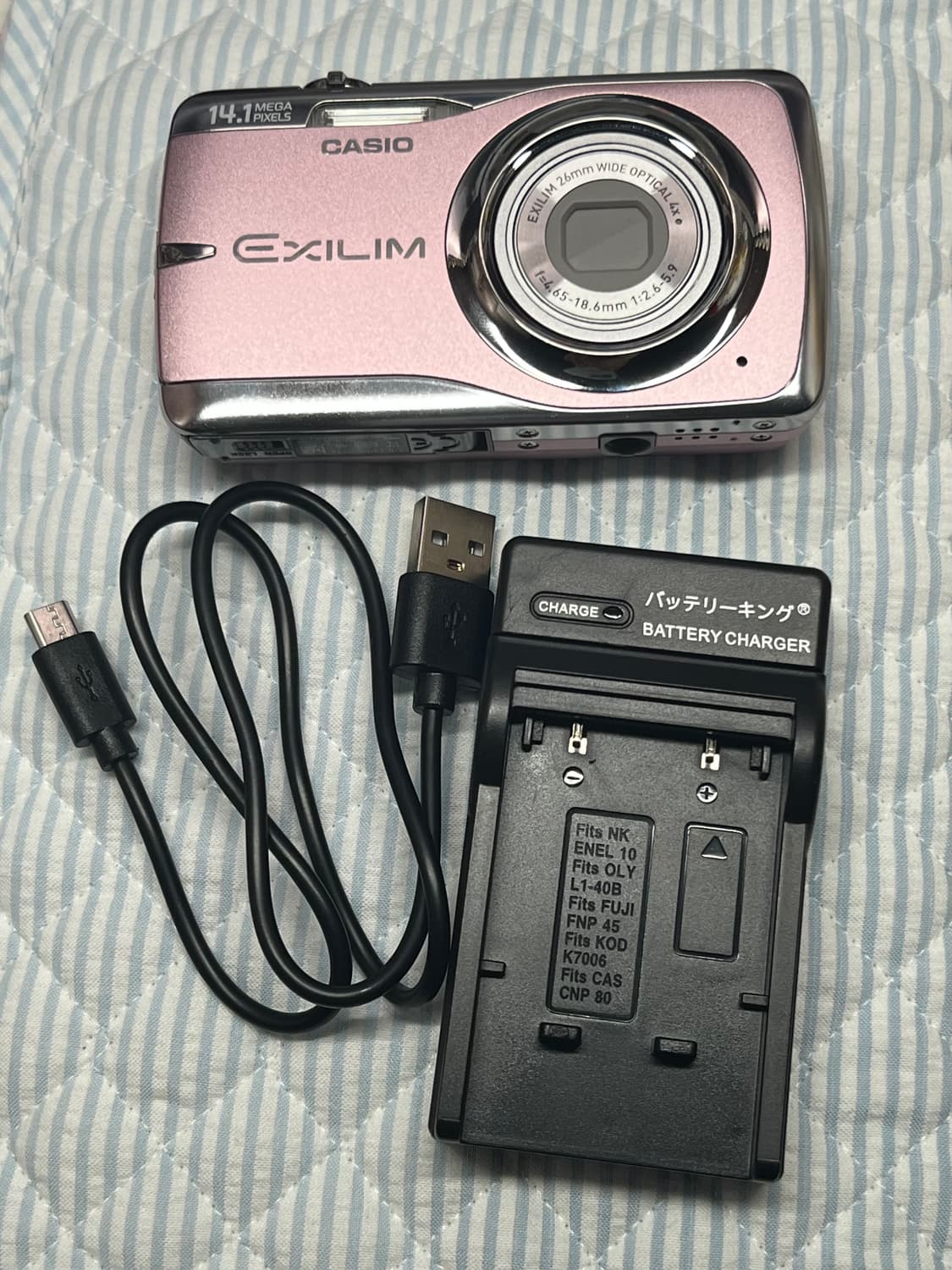 카시오 엑슬림 z550 핑크 상품이미지1