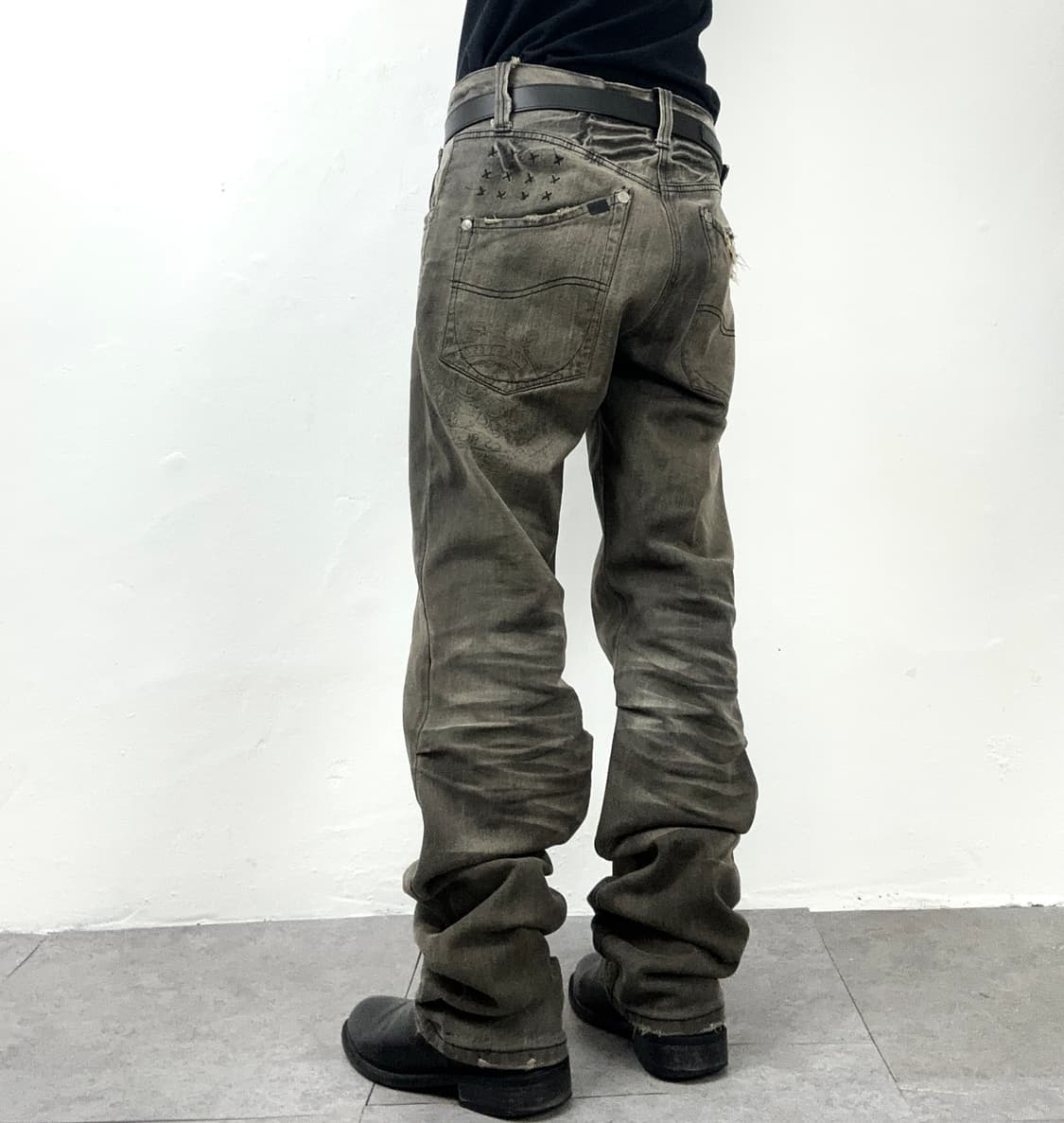 Distressed Denim Pants 상품이미지2